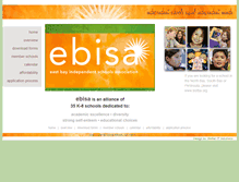 Tablet Screenshot of ebisaca.org